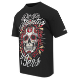 Pro Standard NFL Eternal Skull Drop Shoulder Tee San Francisco 49ers Black