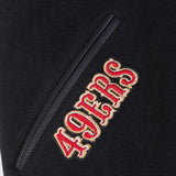 Pro Standard NFL Best Of Wool Varsity Jacket San Francisco 49ers Black/Red