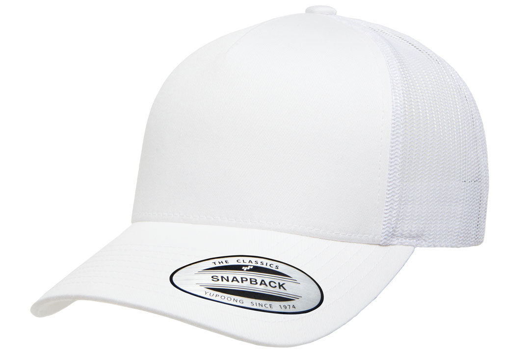 Flexfit Trucker 5 Panel White