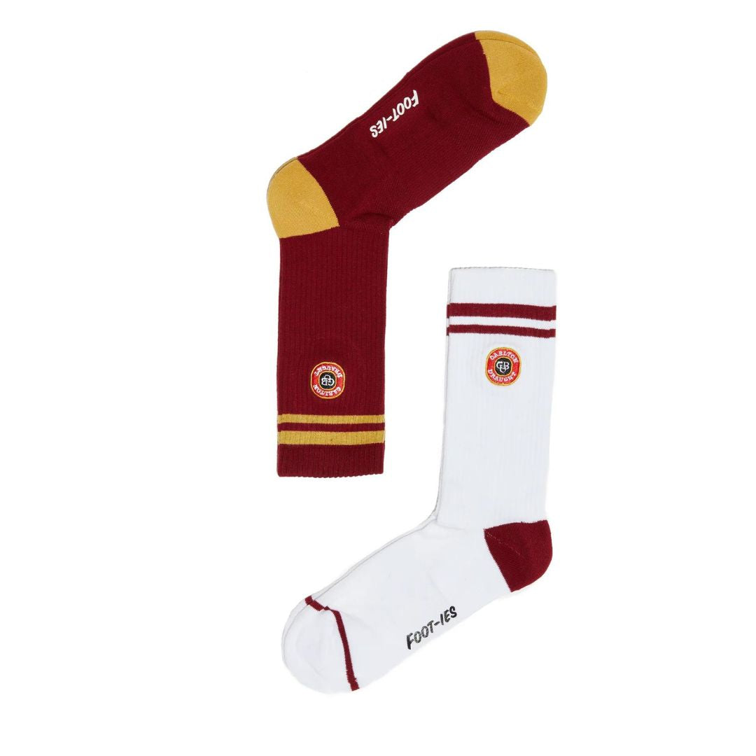 Foot-ies Carlton Draught Icons Embroidery 2 Pack