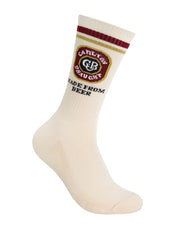 Foot-ies Carlton Draught Made From Beer Sneaker Sock 2 Pack