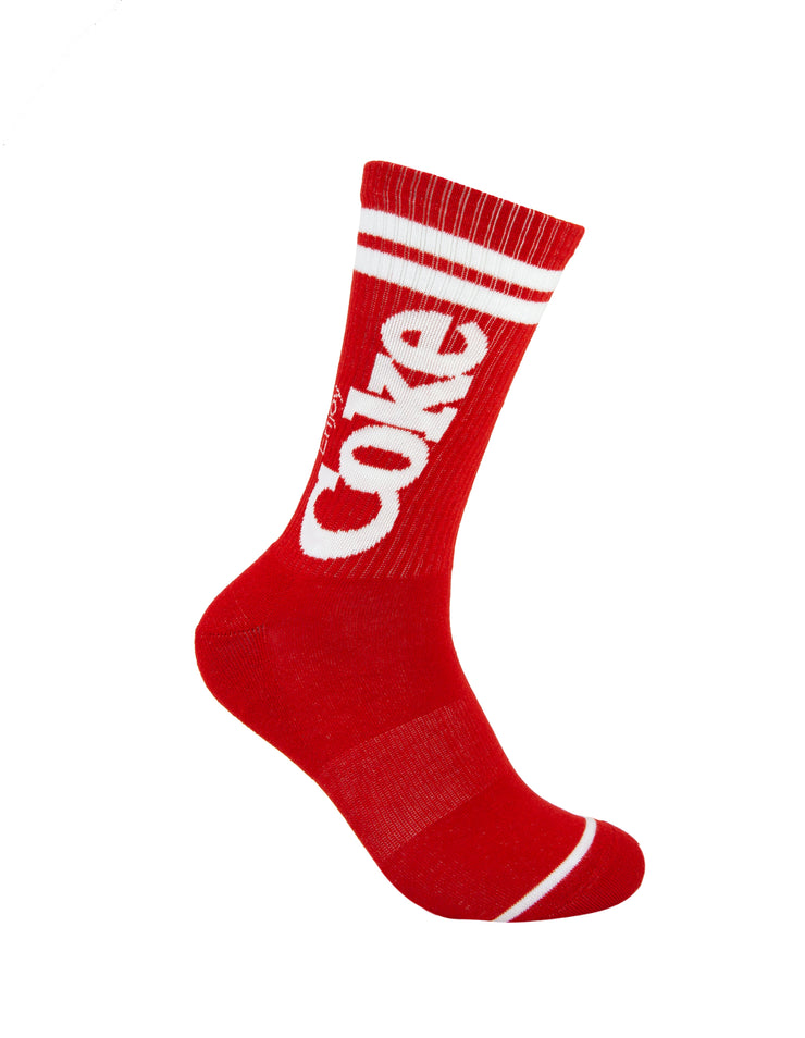 Foot-ies Coke Logo Sneaker Socks 2 Pack