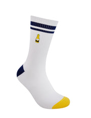 Foot-ies Corona Micro Embroidery Sneaker Sock 2 Pack