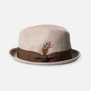 Brixton Gain Fedora Oatmeal