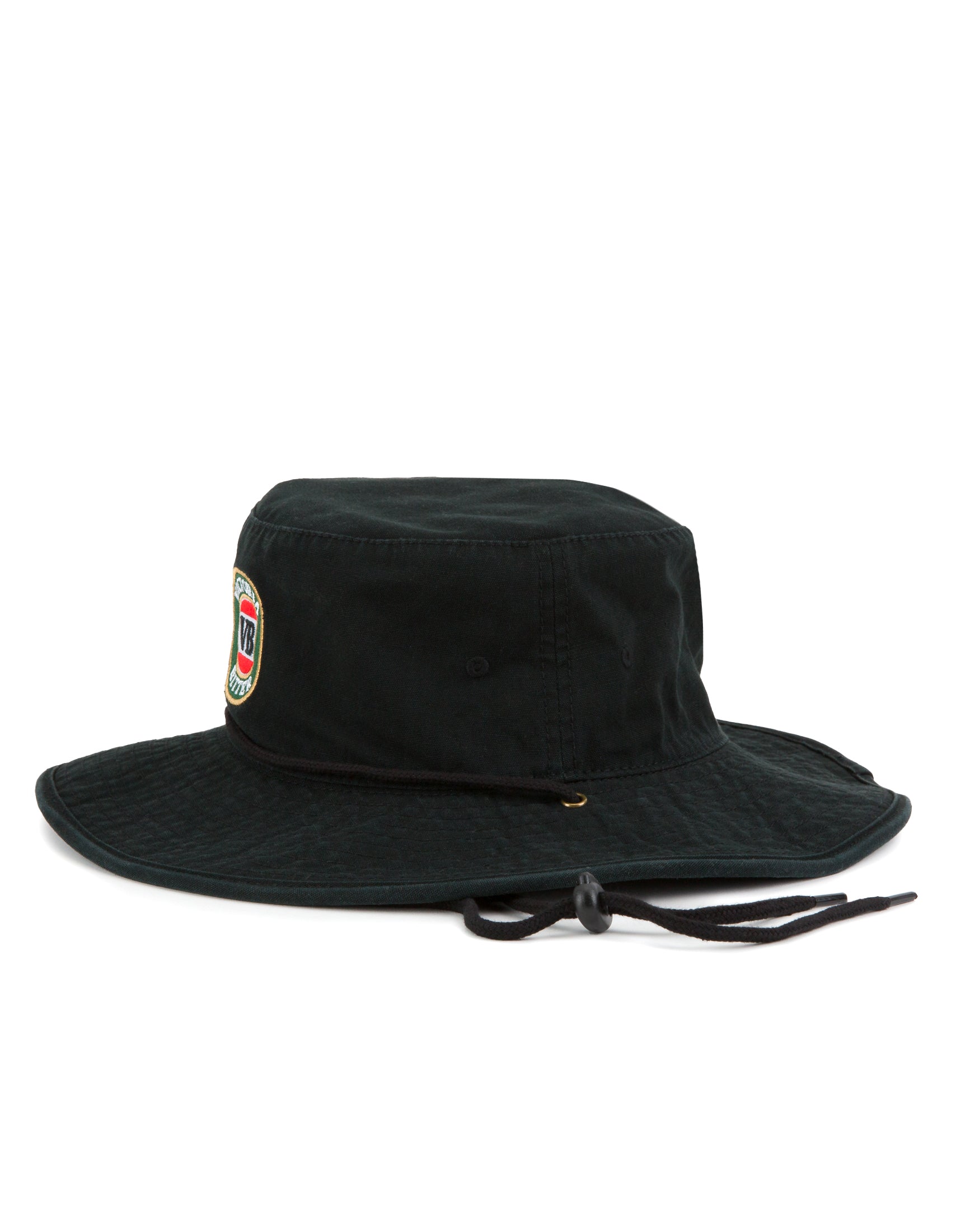 American Needle VB Logo Wide Brim Bucket Black
