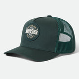 Brixton Gibson C NP MP Trucker Hat Deep Forest/Deep Forest