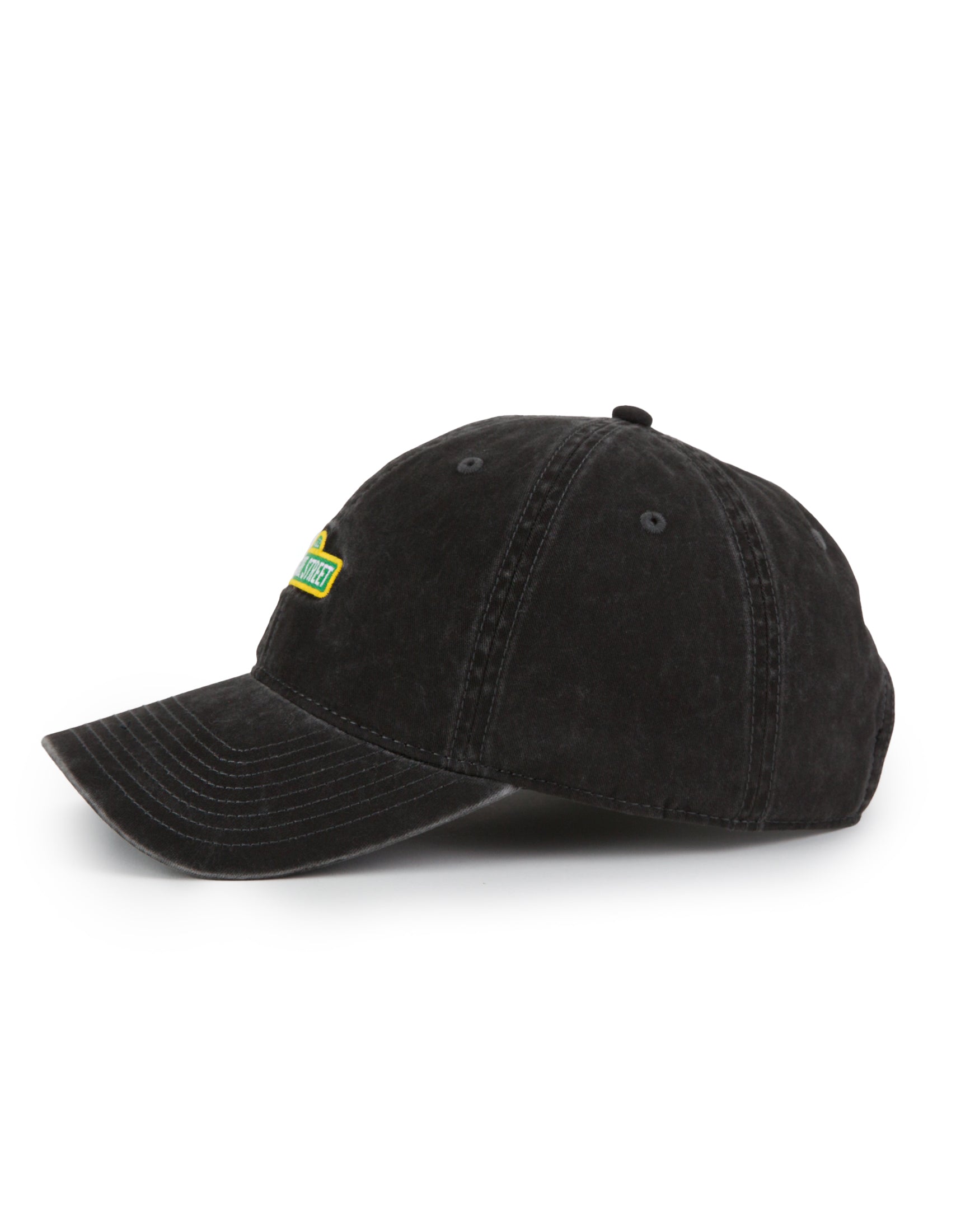 American Needle Sesame Street Logo Ball Park Washed Black