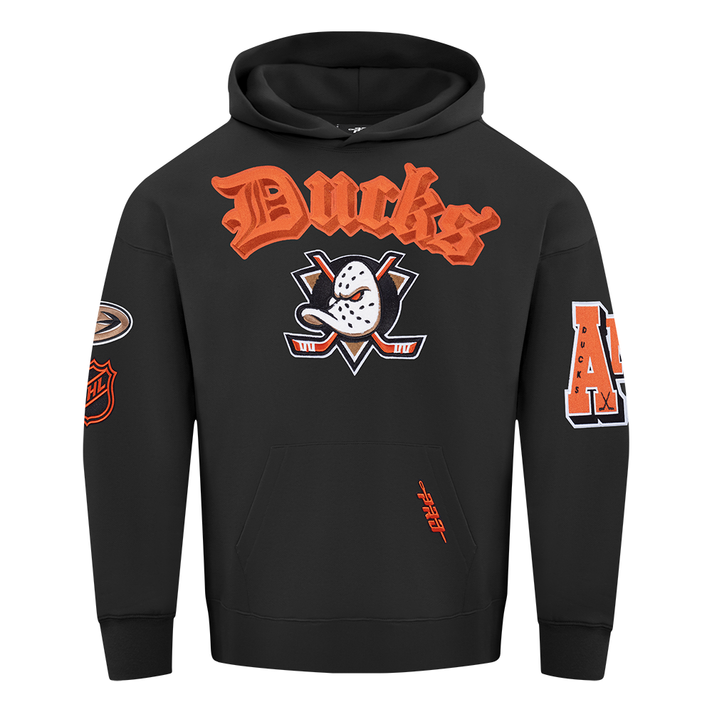 Pro Standard NHL Best Of Drop Shoulder Hoodie Anaheim Ducks Black