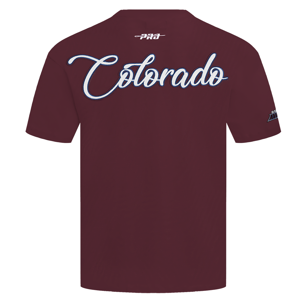 Pro Standard NHL City Signature Drop Shoulder Tee Colorado Avalanche Wine