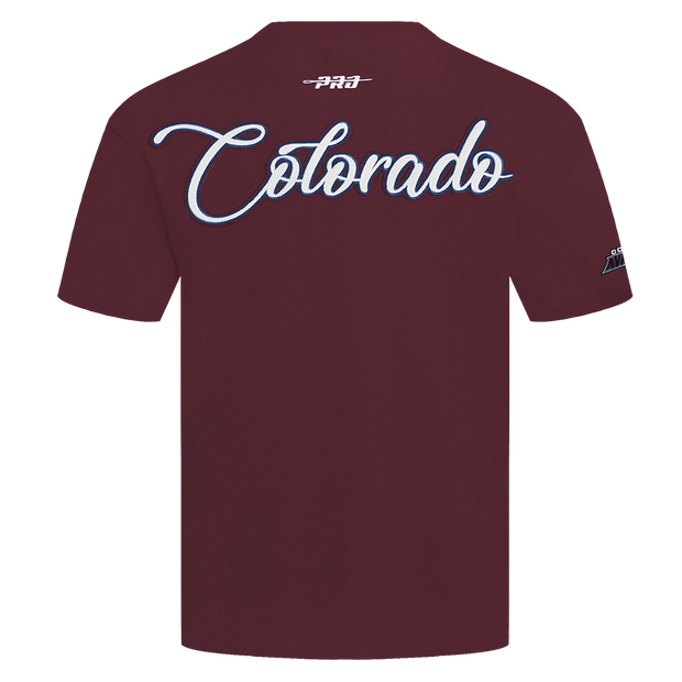 Pro Standard NHL City Signature Drop Shoulder Tee Colorado Avalanche Wine