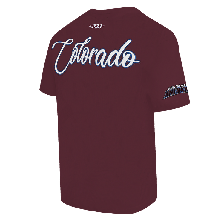 Pro Standard NHL City Signature Drop Shoulder Tee Colorado Avalanche Wine