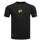 Pro Standard NHL Classic Icon Pro Drop Shoulder Tee Chicago Blackhawks Black
