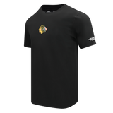 Pro Standard NHL Classic Icon Pro Drop Shoulder Tee Chicago Blackhawks Black