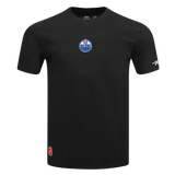 Pro Standard NHL Classic Icon Pro Drop Shoulder Tee Edmonton Oilers Black