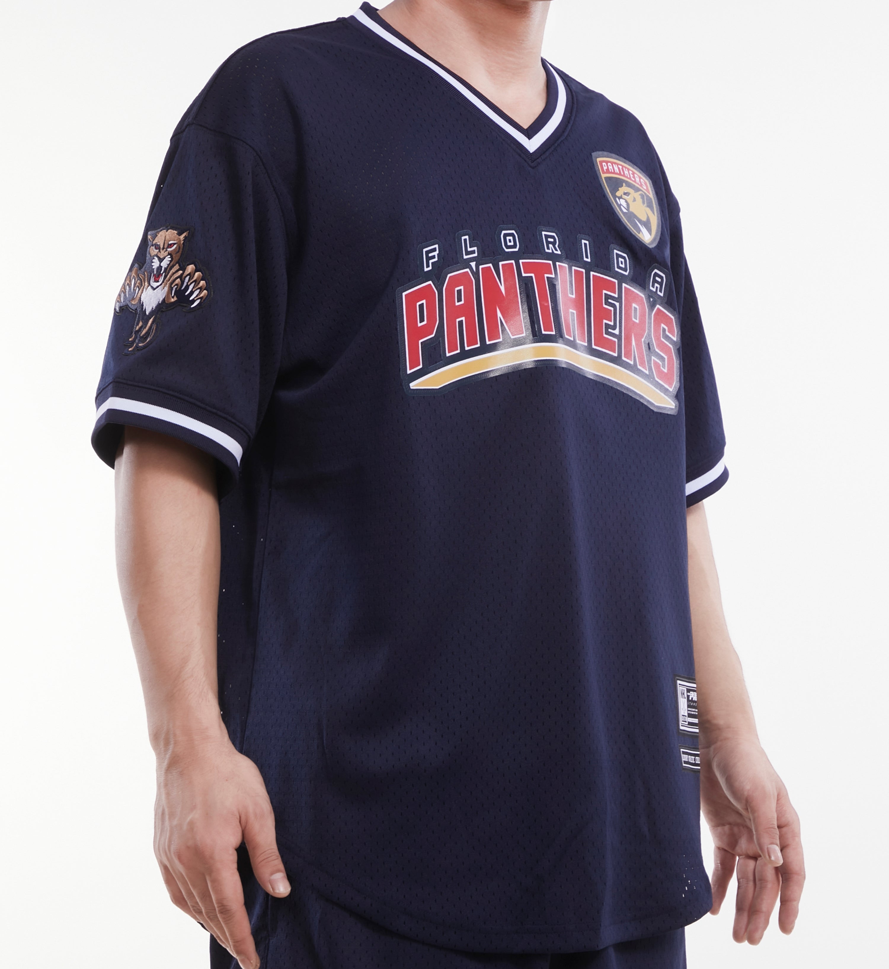 Pro Standard NHL Classic Mesh Tee Florida Panthers Midnight Navy