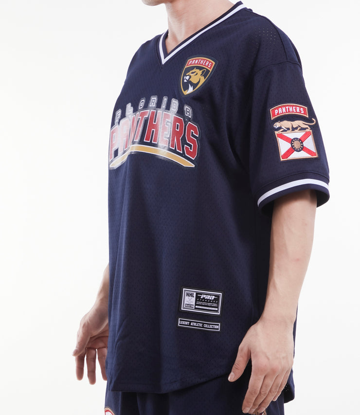 Pro Standard NHL Classic Mesh Tee Florida Panthers Midnight Navy
