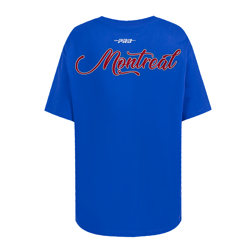 Pro Standard NHL City Signature Drop Shoulder Tee Monteal Canadiens Royal Blue