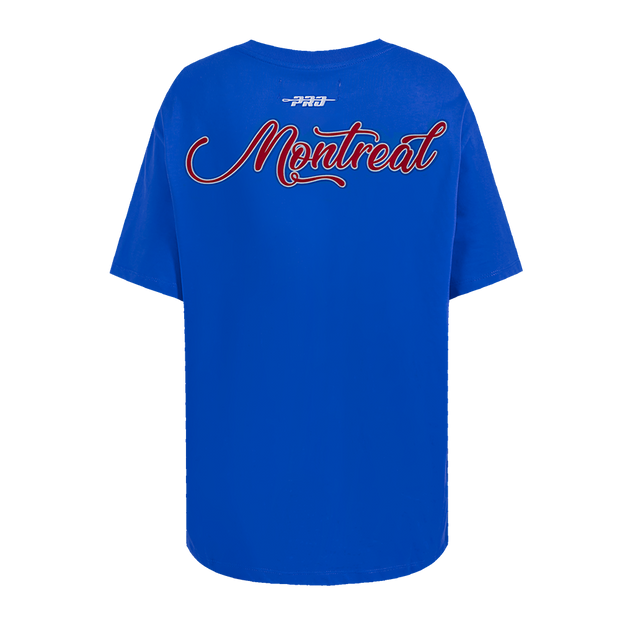 Pro Standard NHL City Signature Drop Shoulder Tee Monteal Canadiens Royal Blue
