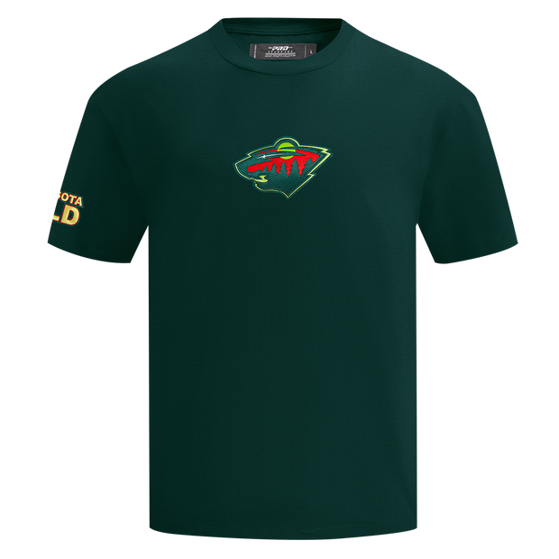 Pro Standard NHL City Signature Drop Shoulder Tee Minnesota Wild Forest Green