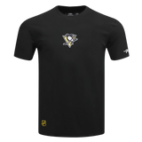 Pro Standard NHL Classic Icon Pro Drop Shoulder Tee Pittsburgh Penguins Black