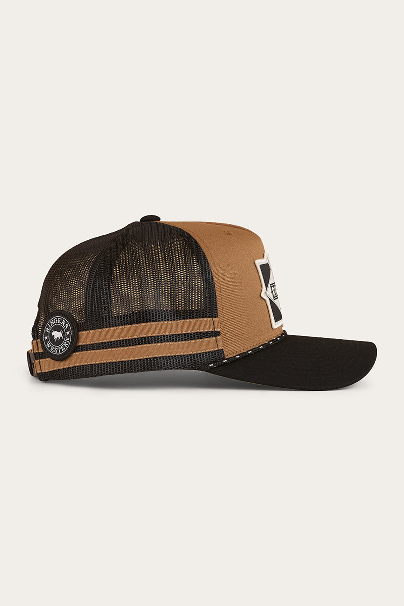Ringers Western Hometown Trucker Cap Clay/Black