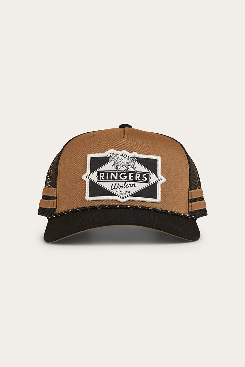 Ringers Western Hometown Trucker Cap Clay/Black