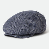 Hooligan LW Lined Snap Cap Blue Off White Houndstooth