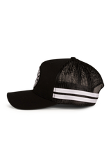 Ringers Western McCoy Trucker Cap Black with White
