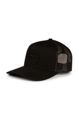 Ringers Western Signature Bull Trucker Cap Black/Black