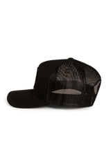 Ringers Western Signature Bull Trucker Cap Black/Black