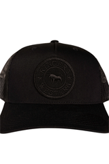 Ringers Western Signature Bull Trucker Cap Black/Black