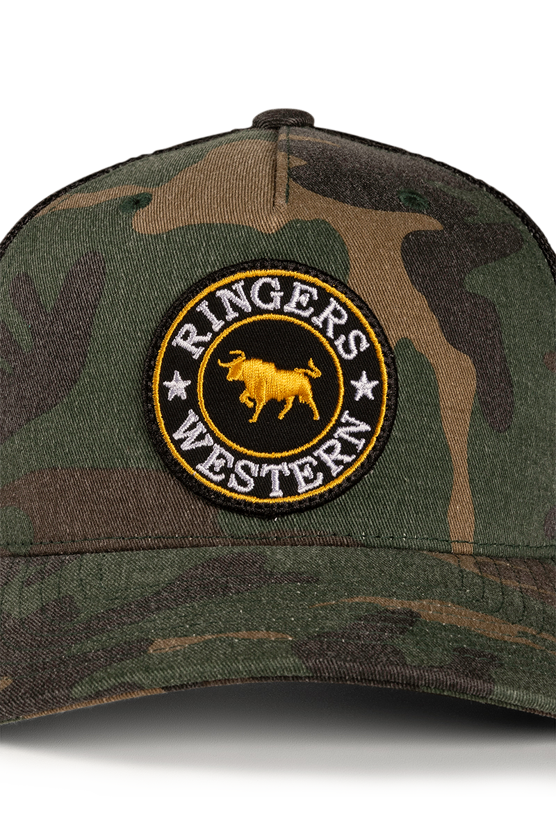 Ringers Western Kids McCoy Trucker Cap Camo