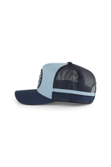 Ringers Western McCoy Kids Trucker Cap Yale Blue/Navy