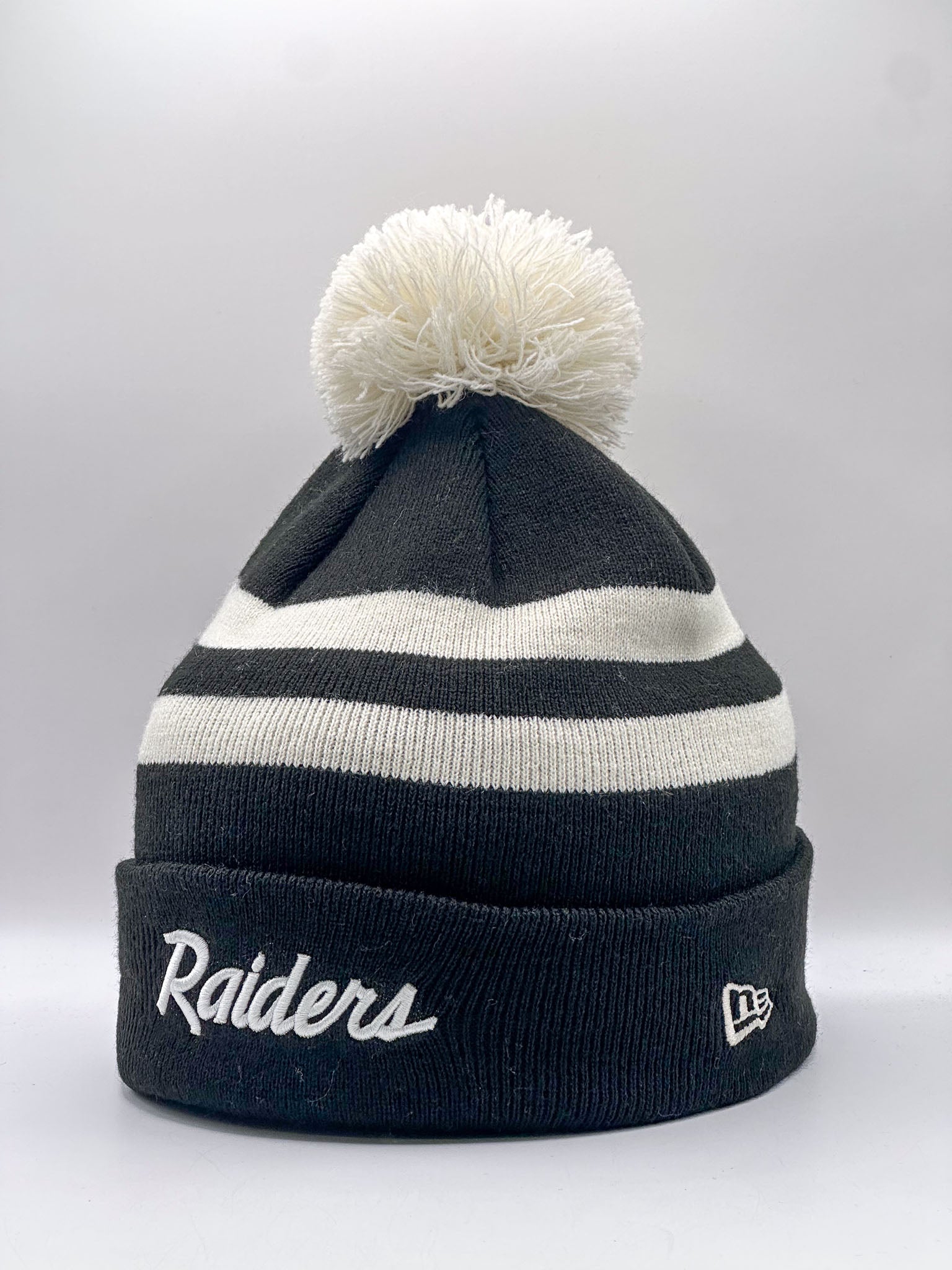 New Era Beanie NFL Las Vegas Raiders Ivory OTC