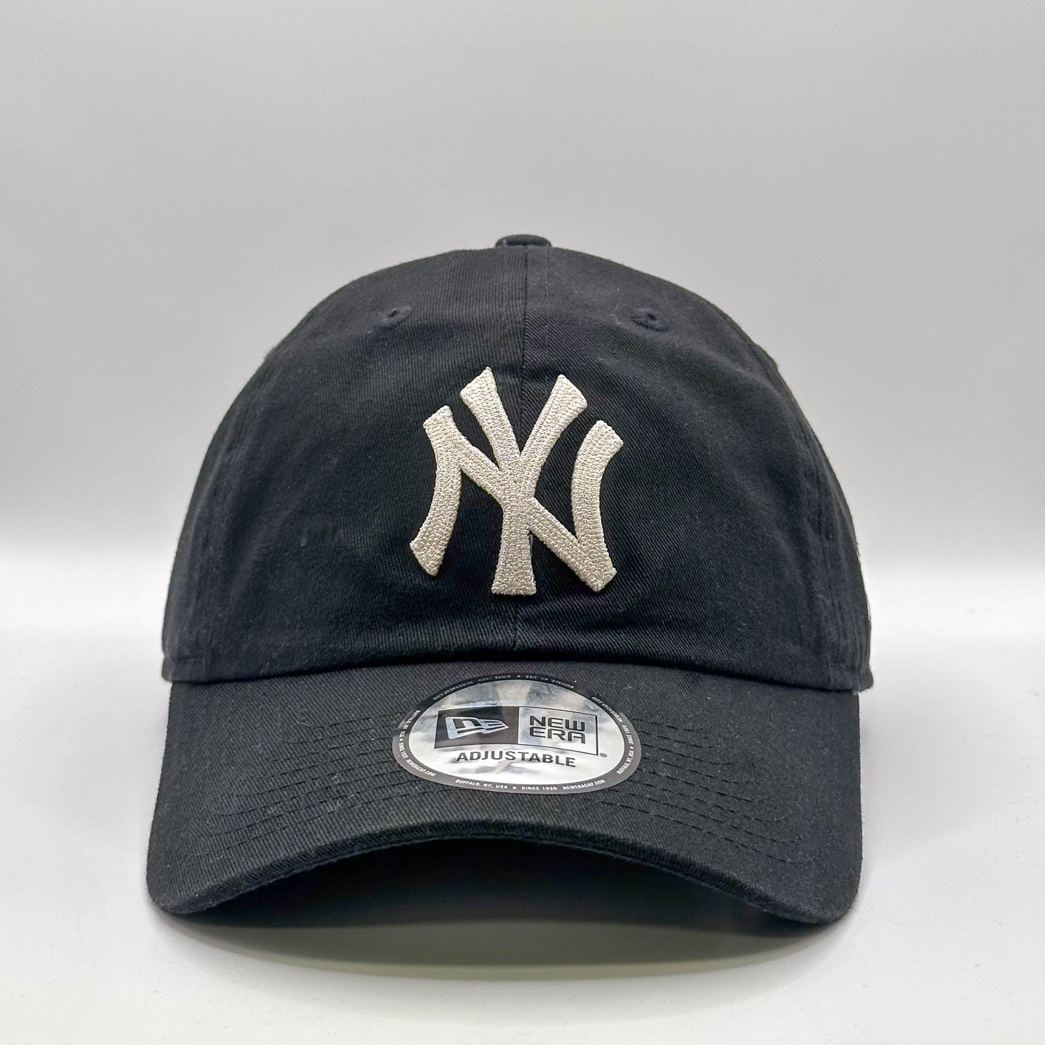 New Era Casual Classic MLB Chainstitch New York Yankees Black/Ivory