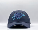 New Era Youth 9Forty NBA OKC Thunder Navy/Neon Blue