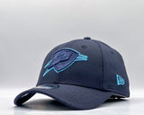 New Era Youth 9Forty NBA OKC Thunder Navy/Neon Blue