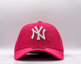 New Era Youth 9Forty MLB New York Yankees Pink/Pink Heart
