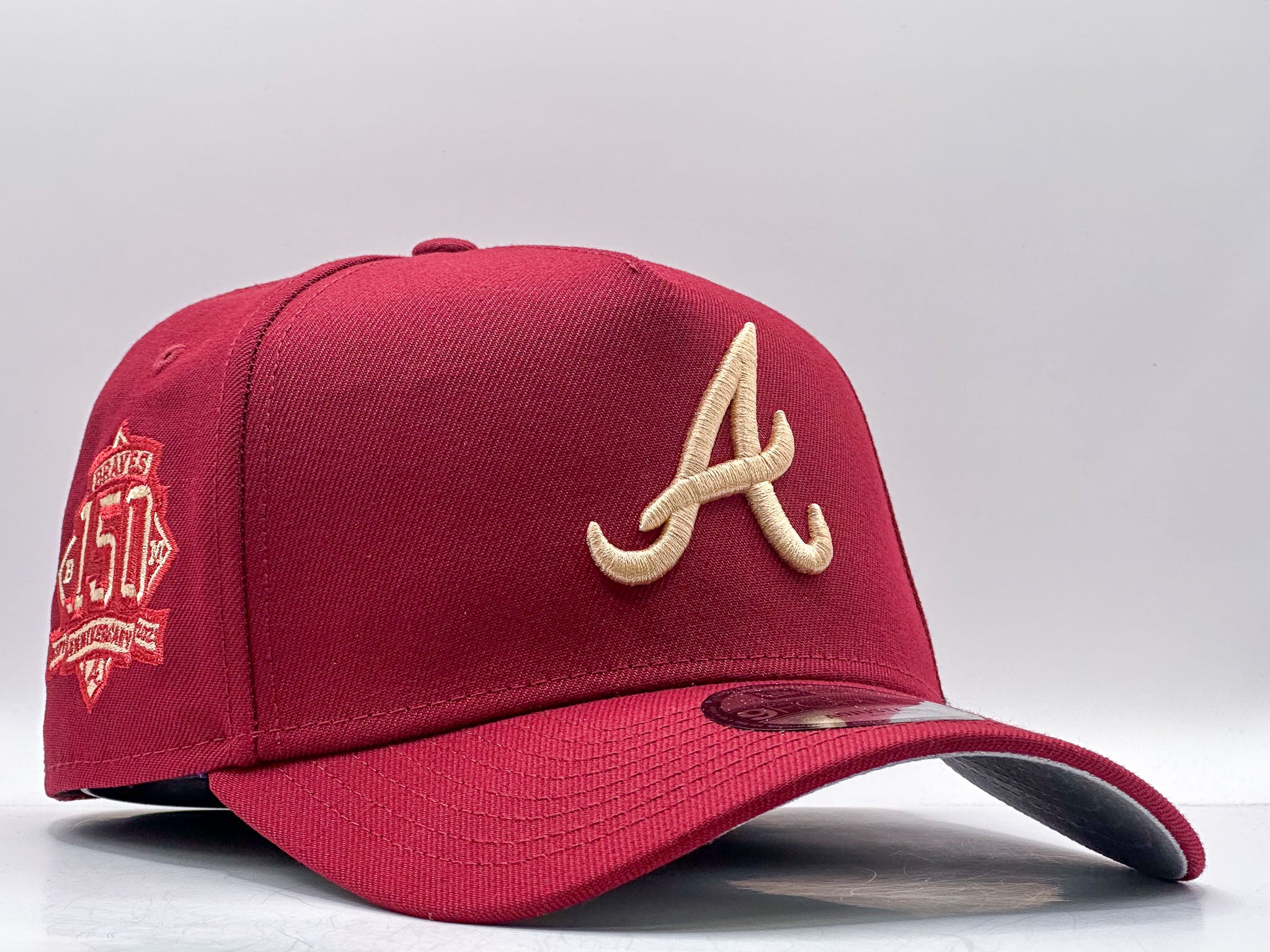 New Era 9Forty A-Frame MLB Cardinal Atlanta Braves