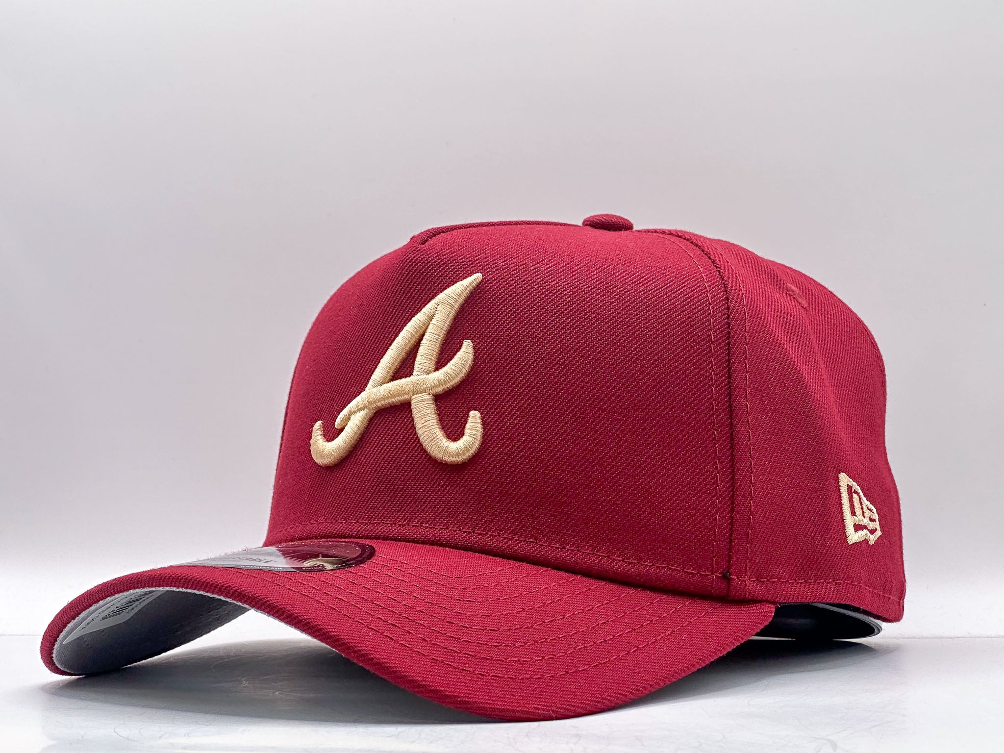 New Era 9Forty A-Frame MLB Cardinal Atlanta Braves
