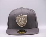 New Era 59Fifty NFL Las Vegas Raiders Earth Tones Taupe