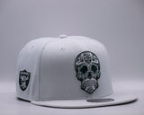 New Era 9Fifty NFL Sugar Skull Las Vegas Raiders White