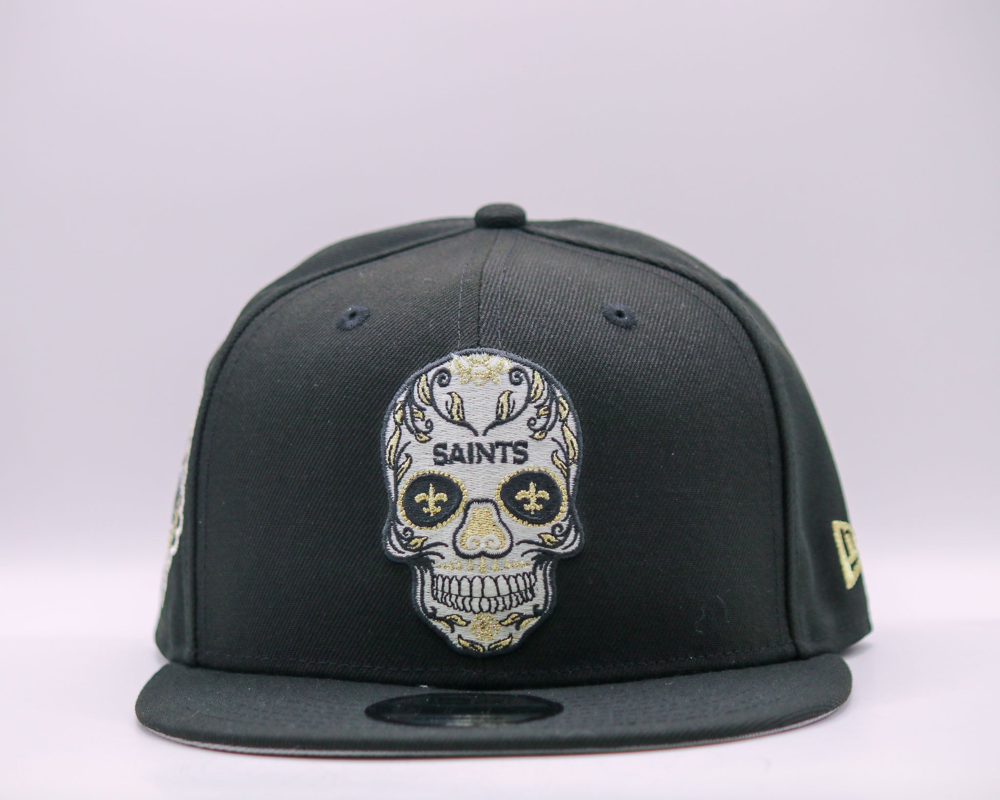 New Era 9Fifty NFL Sugar Skull New Orleans Saints Black