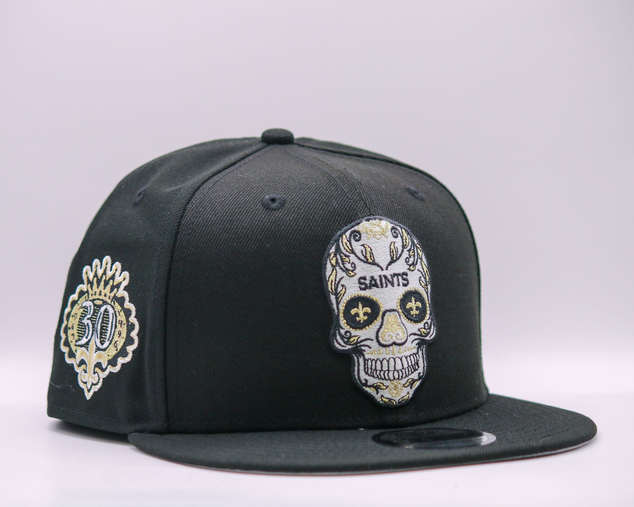 New Era 9Fifty NFL Sugar Skull New Orleans Saints Black
