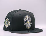 New Era 9Fifty NFL Sugar Skull New Orleans Saints Black