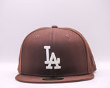 New Era 59Fifty MLB Los Angeles Dodgers Burntwood