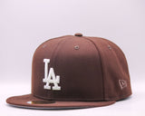 New Era 59Fifty MLB Los Angeles Dodgers Burntwood
