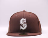 New Era 59Fifty MLB Seattle Mariners Burntwood