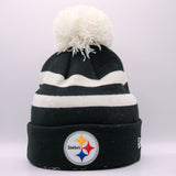 New Era Beanie NFL Pittsburgh Steelers Ivory OTC