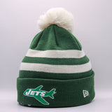 New Era Beanie NFL New York Jets Ivory OTC